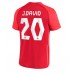 Cheap Canada Jonathan David #20 Home Football Shirt World Cup 2022 Short Sleeve